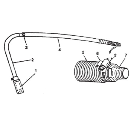 Titan 103-826 Siphon Hose Assembly